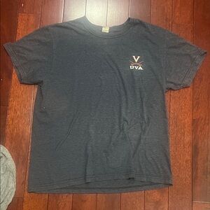 UVA Men's Gray navy blue T-Shirt